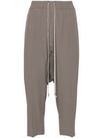 Rick Owens pantalon sarouel à coupe courte - Gris