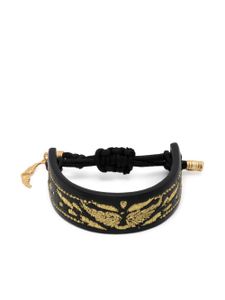 Zadig&Voltaire bracelet Lenny médium à plaque logo - Noir