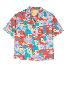 Off-White Kids t-shirt à motif camouflage - Multicolore