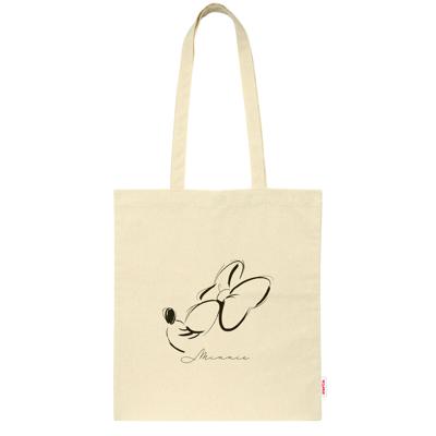 Stoffen tas Minnie Mouse Natural Beige