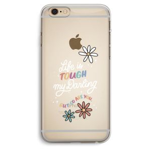 Tough Life: iPhone 6 Plus / 6S Plus Transparant Hoesje