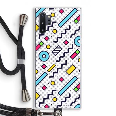 8-bit N°8: Samsung Galaxy Note 10 Plus Transparant Hoesje met koord