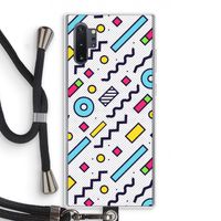 8-bit N°8: Samsung Galaxy Note 10 Plus Transparant Hoesje met koord