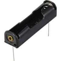 TRU COMPONENTS TC-13220560 Batterijhouder 1 AAA (potlood) Contactpolen (l x b x h) 50 x 13 x 12 mm