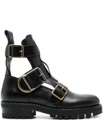 Vivienne Westwood bottines en cuir à boucle - Noir - thumbnail