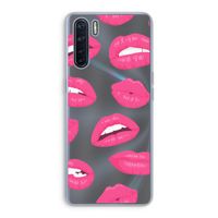 Bite my lip: Oppo A91 Transparant Hoesje