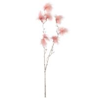 PTMD kunsttak feather champagnekleurig/roze 82 cm | 12 stuks