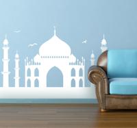 Sticker woning Taj Mahal - thumbnail