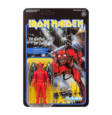 Iron Maiden: The Number of The Beast - The Beast 3.75 inch ReAction Figuur LAATSTE STUKS
