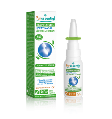 Puressentiel Ademhaling Beschermende Neusspray 30ml Puressentiel Ademhaling Beschermende Neusspray 30ml