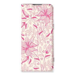 OnePlus Nord 2T Smart Cover Pink Flowers