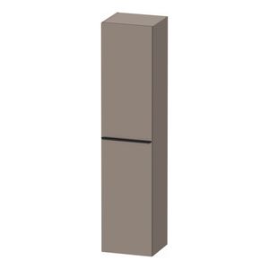 Hoge Kast Duravit D-Neo Kolomkast Wand 176 cm Rechtsdraaiend Mat Basalt