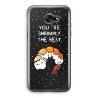 You're Shrimply The Best: Samsung Galaxy A5 (2017) Transparant Hoesje You're Shrimply The Best: Samsung Galaxy A5 (2017) Transparant Hoesje