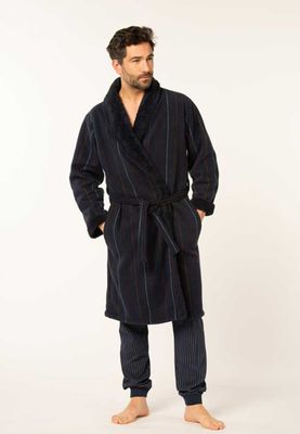 Marine badjas heren met luxe voering-s