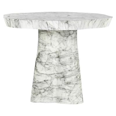 Richmond Organische Eettafel 'Rockyard' Faux Marmer en travertin, 140cm