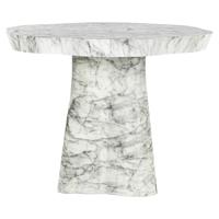 Richmond Organische Eettafel 'Rockyard' Faux Marmer en travertin, 140cm