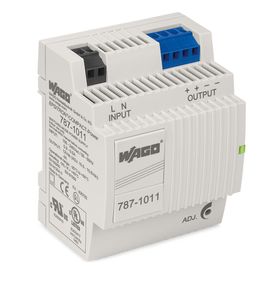 WAGO EPSITRON® COMPACT POWER 787-1011 DIN-rail netvoeding 12 V/DC 4 A 48 W Aantal uitgangen: 2 x Inhoud: 1 stuk(s)