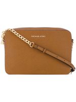 Michael Michael Kors zipped crossbody bag - Marron