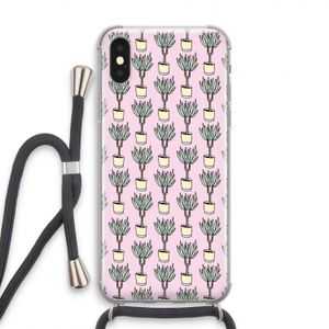 Boompje: iPhone XS Transparant Hoesje met koord