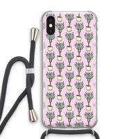 Boompje: iPhone XS Transparant Hoesje met koord