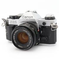Canon AE-1 Program zilver + FD 50mm f/1.8 occasion