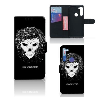 Telefoonhoesje met Naam Motorola G8 Power Skull Hair Telefoonhoesje met Naam Motorola G8 Power Skull Hair