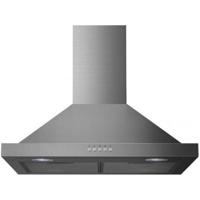 Exquisit KH62-3INOX Schouwkap Grijs Exquisit KH62-3INOX Schouwkap Grijs