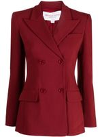 Michael Kors Collection Blazer met dubbele rij knopen - Rood - thumbnail