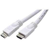 VALUE HDMI High Speed Cable met Ethernet M-M, wit, 15 m