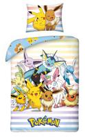 Pokémon Duvet Set Pikachu, Eevee & Friends 135 x 200 cm / 80 x 80 cm