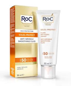 ROC ROC Soleil Protect High Tolerance Anti Wrinkle Smoothing Fluid SPF 50