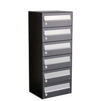 Allux Hive Set 1-Breed, 6-Hoog Antraciet - 40030065_1x6