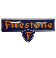 Firestone Emaille Bord - 100 x 45 cm - thumbnail