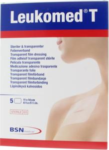 Leukomed Transparant wondverband T 11.0 x 14cm steriel