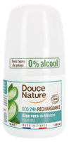 Douce Nature Deodorant roll on aloe hervulbaar 50 Gram