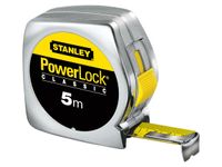 Stanley handgereedschap Rolbandmaat Powerlock 8m - 25mm - 0-33-198 - 0-33-198