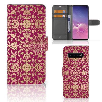 Wallet Case Samsung Galaxy S10 Barok Pink
