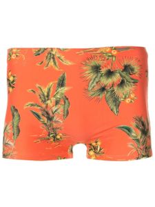 Lygia & Nanny short de bain à fleurs - Orange