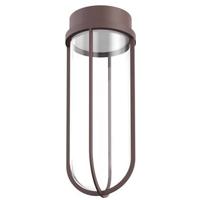 Flos In Vitro Outdoor plafondlamp Ø18 LED donkerbruin