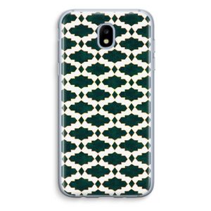 Moroccan tiles: Samsung Galaxy J5 (2017) Transparant Hoesje