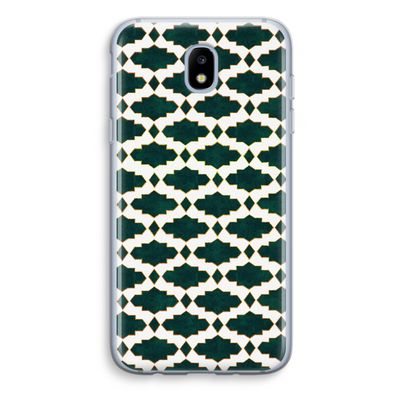Moroccan tiles: Samsung Galaxy J5 (2017) Transparant Hoesje