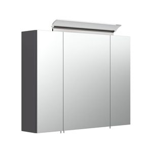 Spiegelkast Aron Antraciet 80 cm