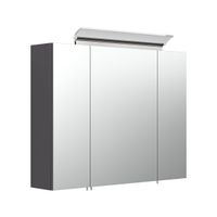 Spiegelkast Aron Antraciet 80 cm