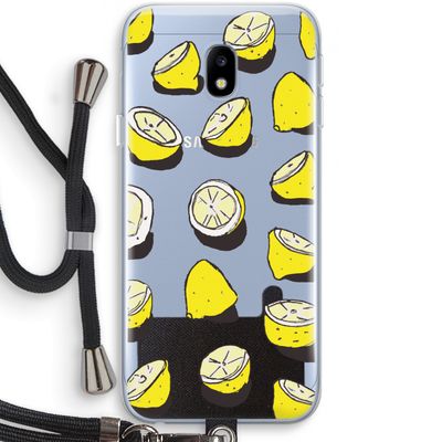 When Life Gives You Lemons...: Samsung Galaxy J3 (2017) Transparant Hoesje met koord