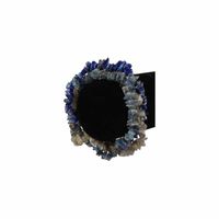 Edelsteen Splitarmband Sodaliet/ Labradoriet/ Kyaniet