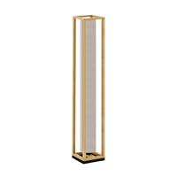 Stars of Light Houten vloerlampGranados met cappuccino kap - 390111
