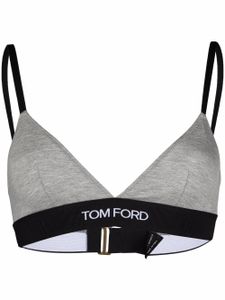 TOM FORD soutien-gorge à logo - Gris