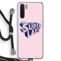 Superlady: Oppo A91 Transparant Hoesje met koord