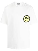 BARROW t-shirt en coton à logo imprimé - Blanc