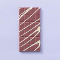 Chocoladereep ruby swirl
